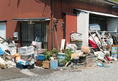 ゴミ屋敷の規模は大小問わず対応可能